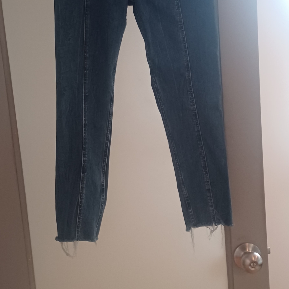 Abercrombie and Fitch high rise straight leg